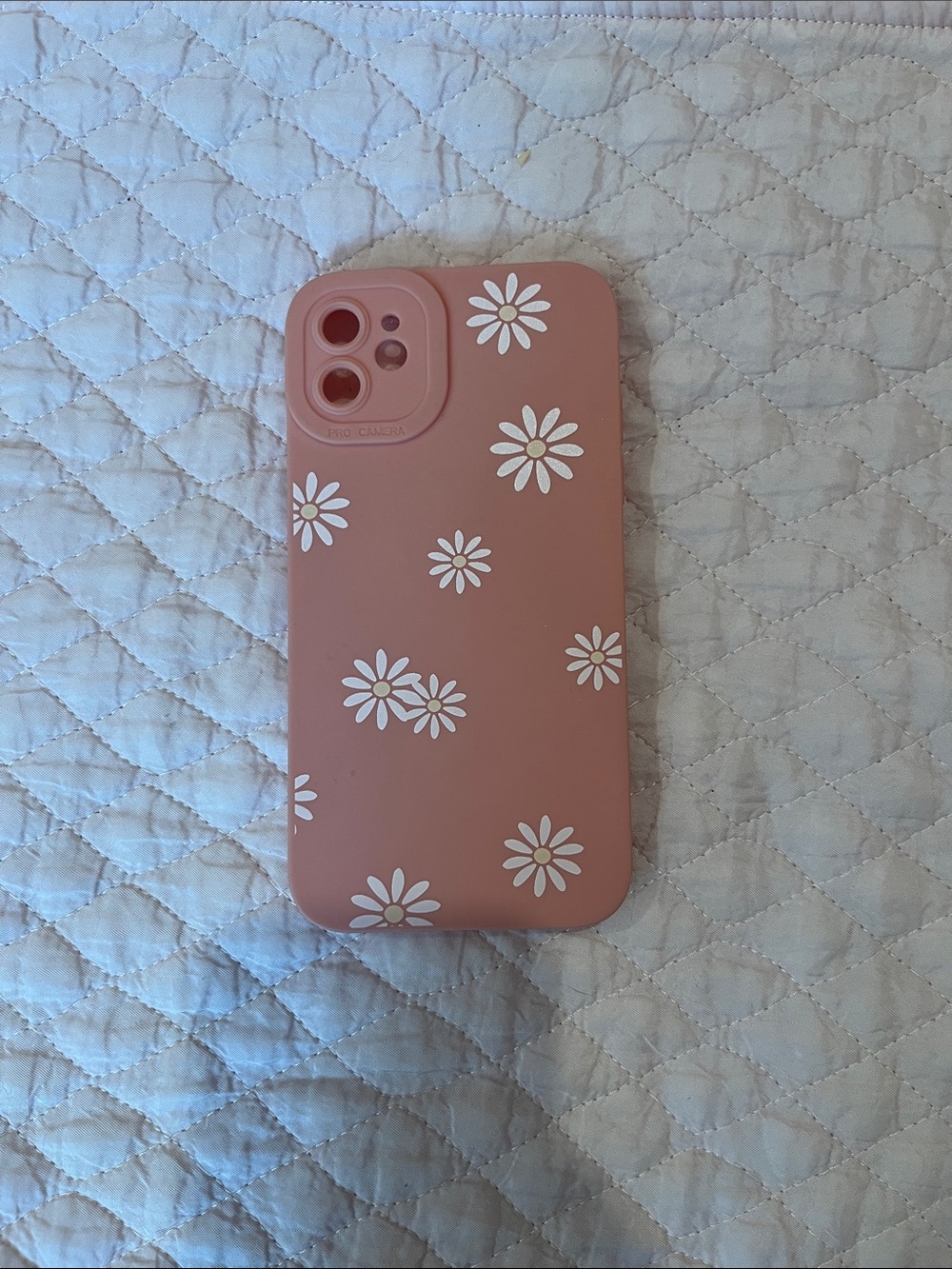 iPhone 11 Pink Daisy Floral Phone Case - Protective Soft-Touch Design